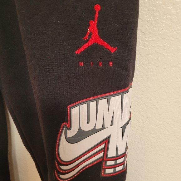 Jordan Jump Man Black Joggers - Picture 3 of 5